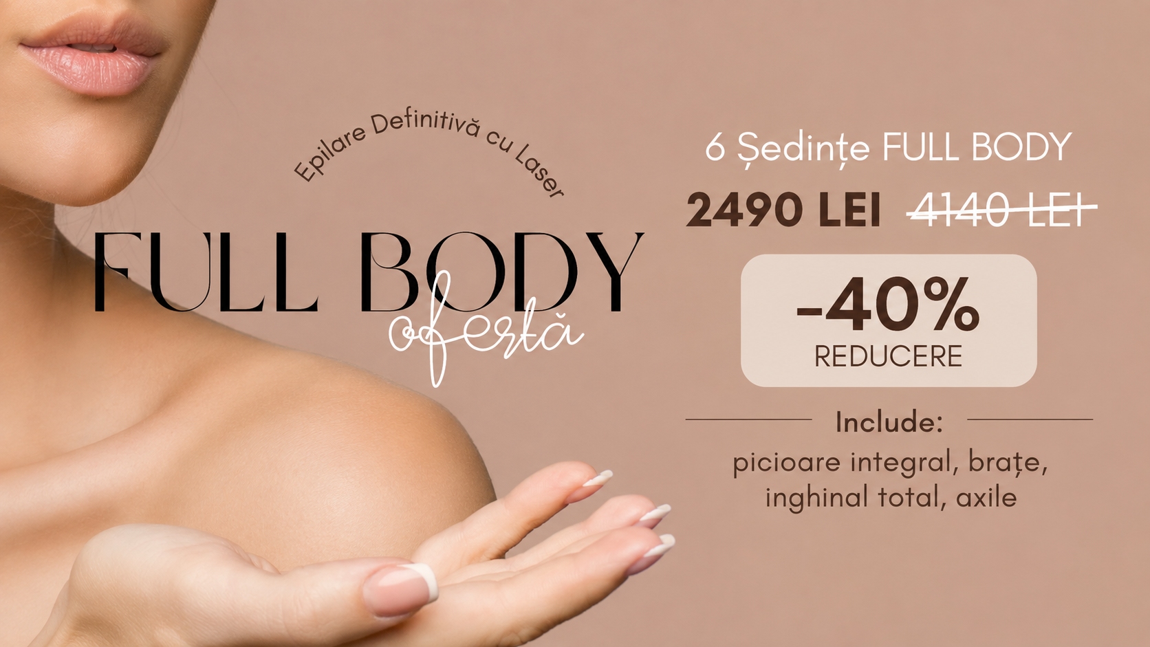 Epilare Definitiva cu Laser Full Body